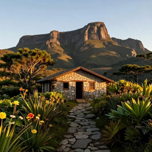 Descubra a Cabana de Pedra Campos