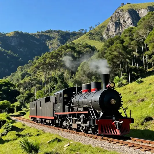 Descubra a Estrada de Ferro Campos do Jordão